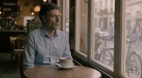 16mm Café Micro-Expressions — FLUX 3 Max