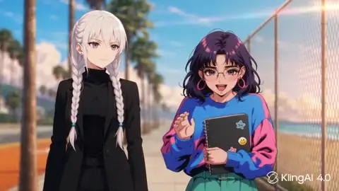 One-Take Anime: Otaku Girl Meets the Mafia Guy — Kling 4.0