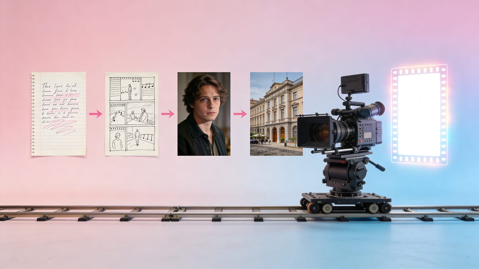 Dalla canzone Suno al video finito: il workflow completo dello storyboard per video musicali IA (testo -> inquadrature -> personaggi -> ambientazioni -> movimento di camera -> montaggio)