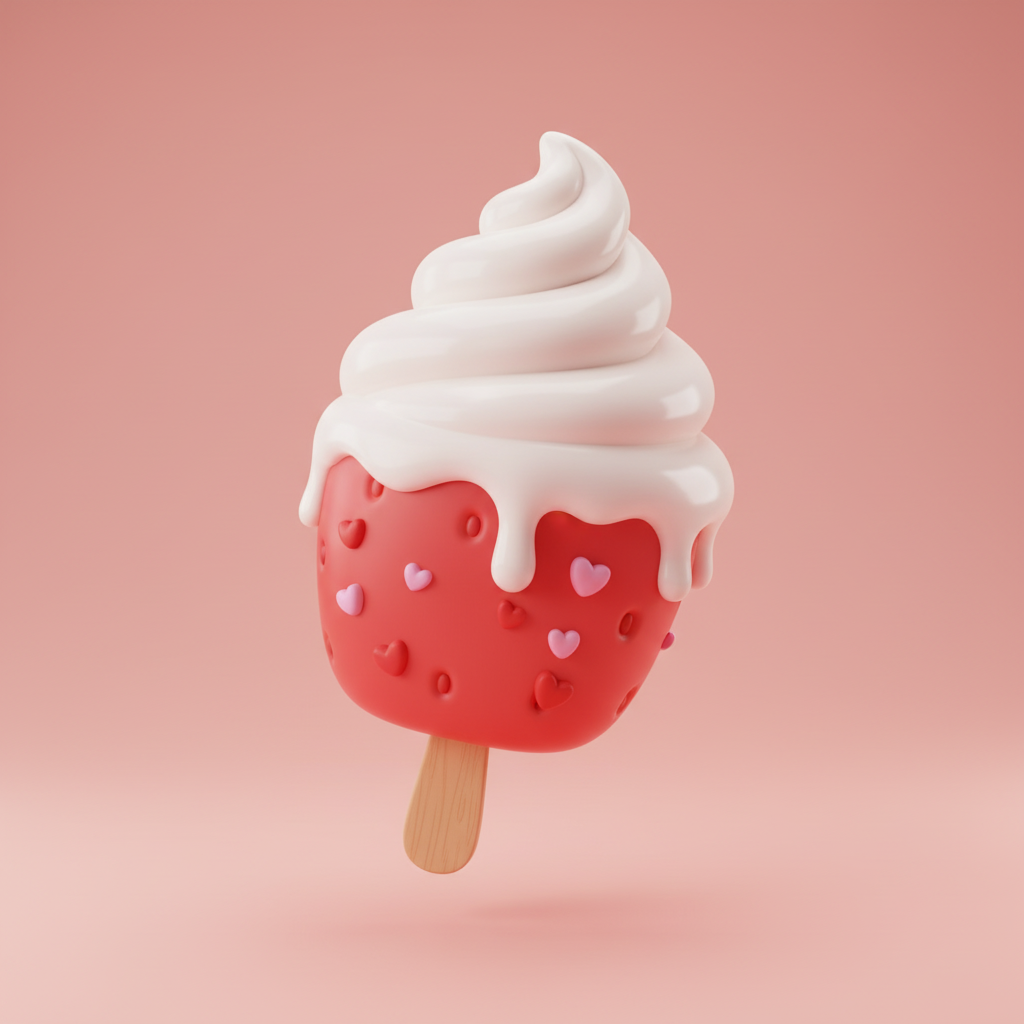 Cream Ice Cream - Gemini