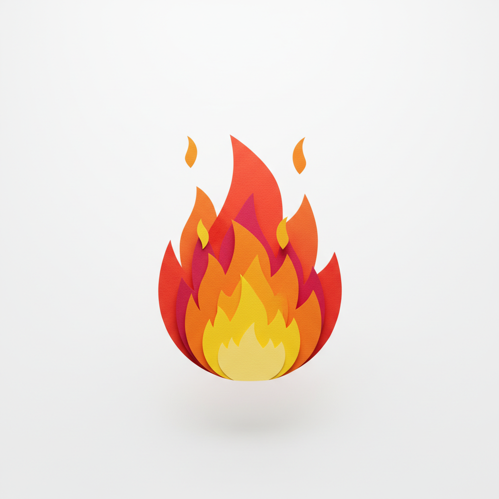 Object: 纸艺风格 Emoji 图标 (Gemini Example 52) - Gemini