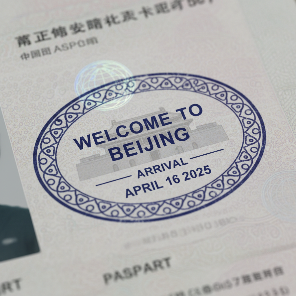 Gemini: Design: 护照入境印章 (Example 51)