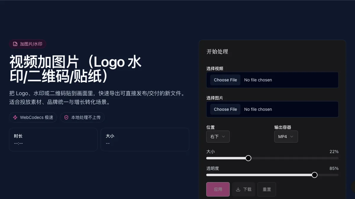 影片加圖片