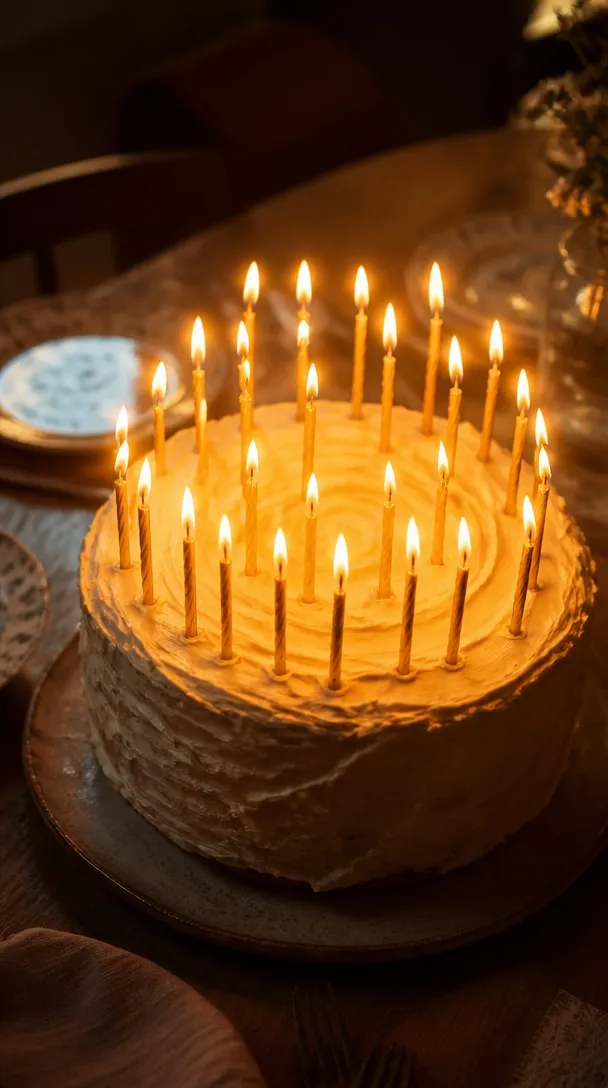 AI birthday song music video storyboard frame 3