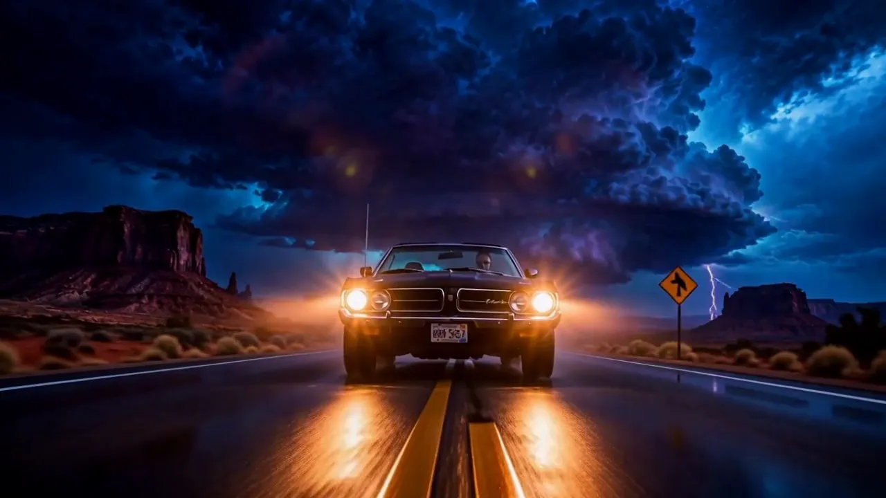 “Electric Hearts” AI music video sample, Realistic Photo style